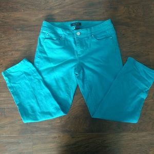 Turquoise Capri pants